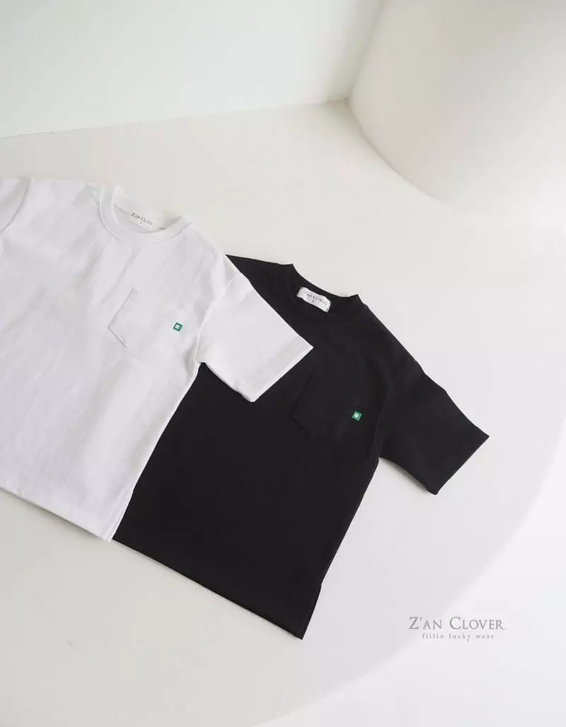Zan Clover - Korean Children Fashion - #kidzfashiontrend - Simple Wide Long Tee - 2