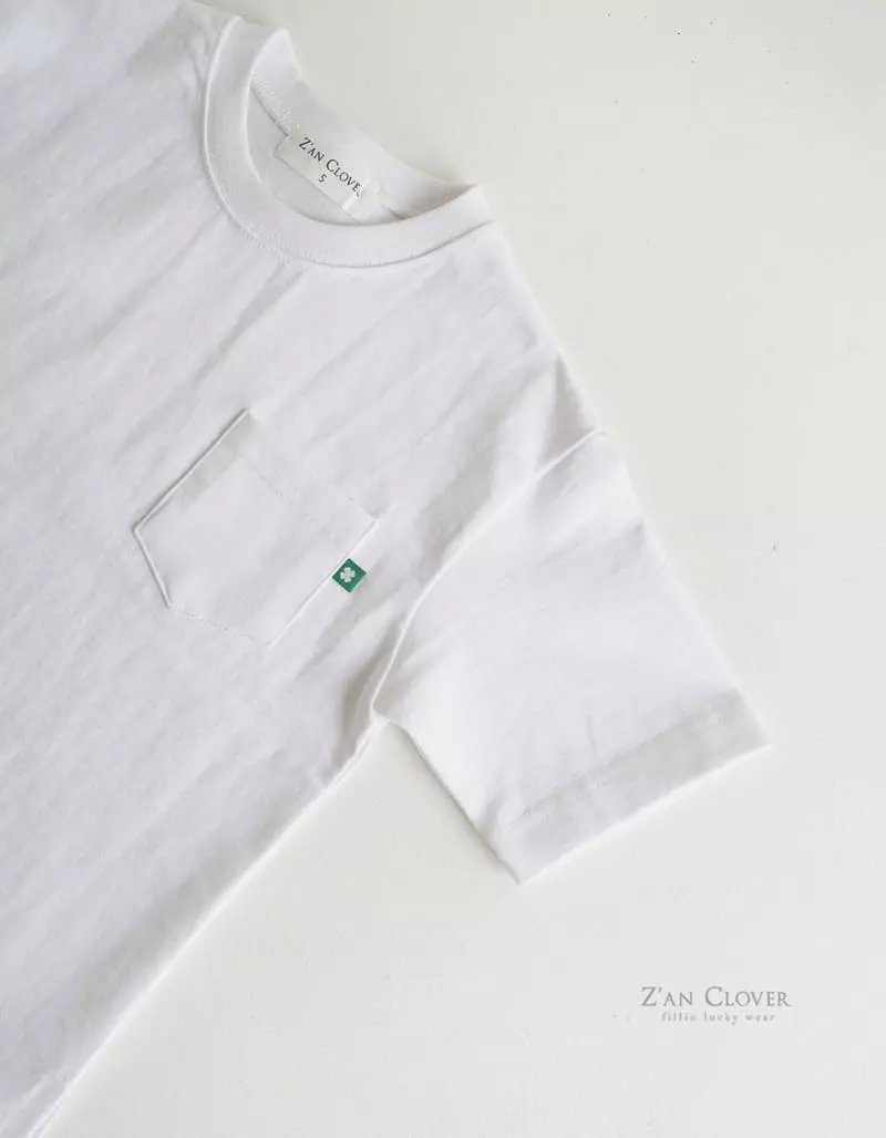 Zan Clover - Korean Children Fashion - #Kfashion4kids - Simple Wide Long Tee - 4