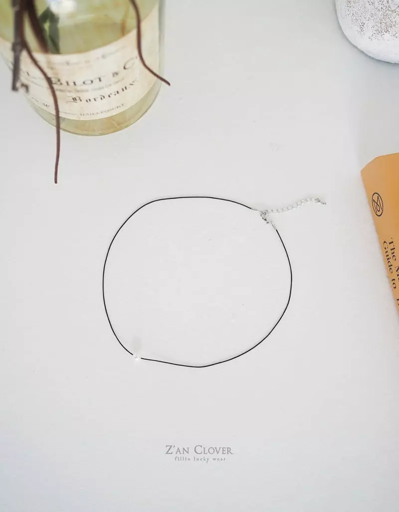 Zan Clover - Korean Children Fashion - #magicofchildhood - Point Pearl Necklace - 3