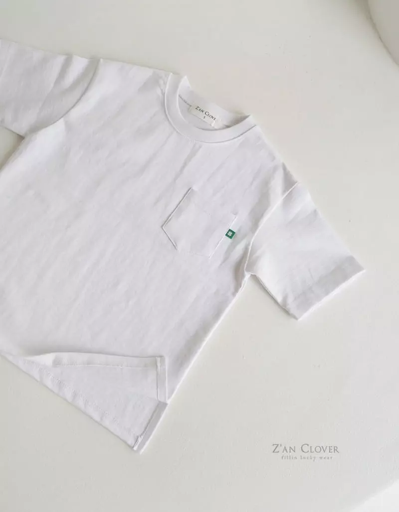Zan Clover - Korean Children Fashion - #magicofchildhood - Simple Wide Long Tee - 5
