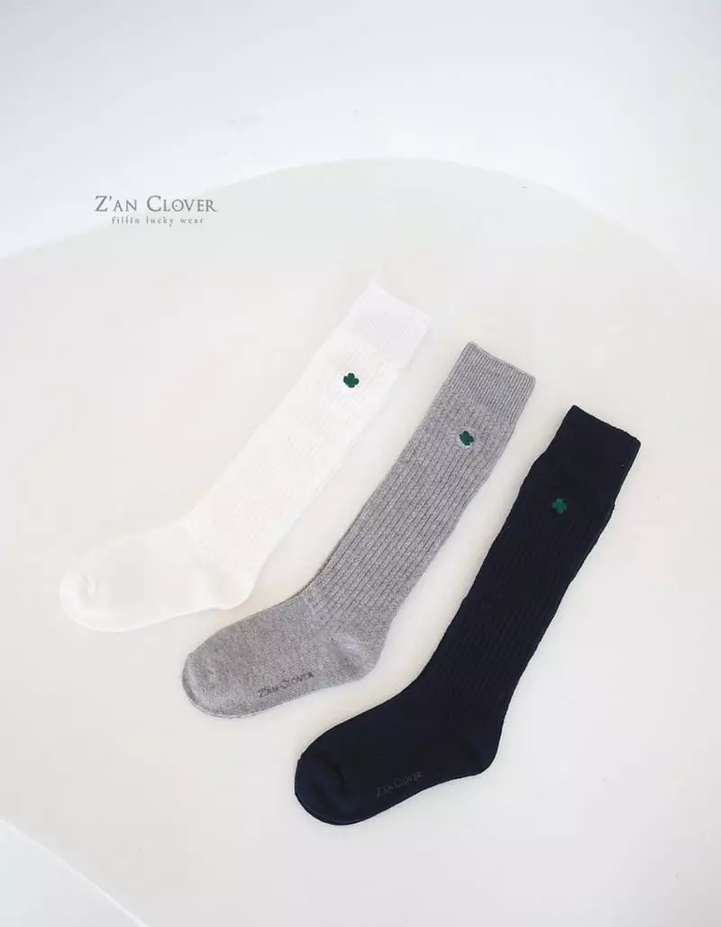 Zan Clover - Korean Children Fashion - #minifashionista - Clover Socks - 3