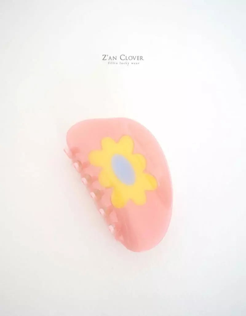 Zan Clover - Korean Children Fashion - #minifashionista - Ceramics Flower Hairpin - 8