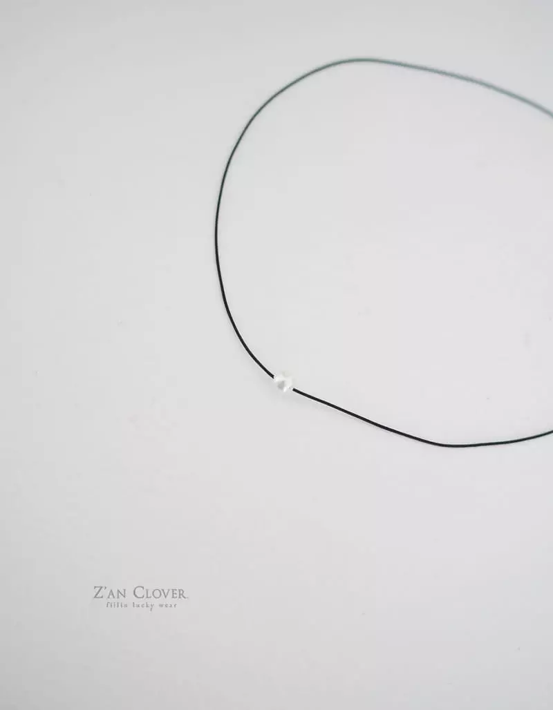 Zan Clover - Korean Children Fashion - #magicofchildhood - Point Pearl Necklace - 4