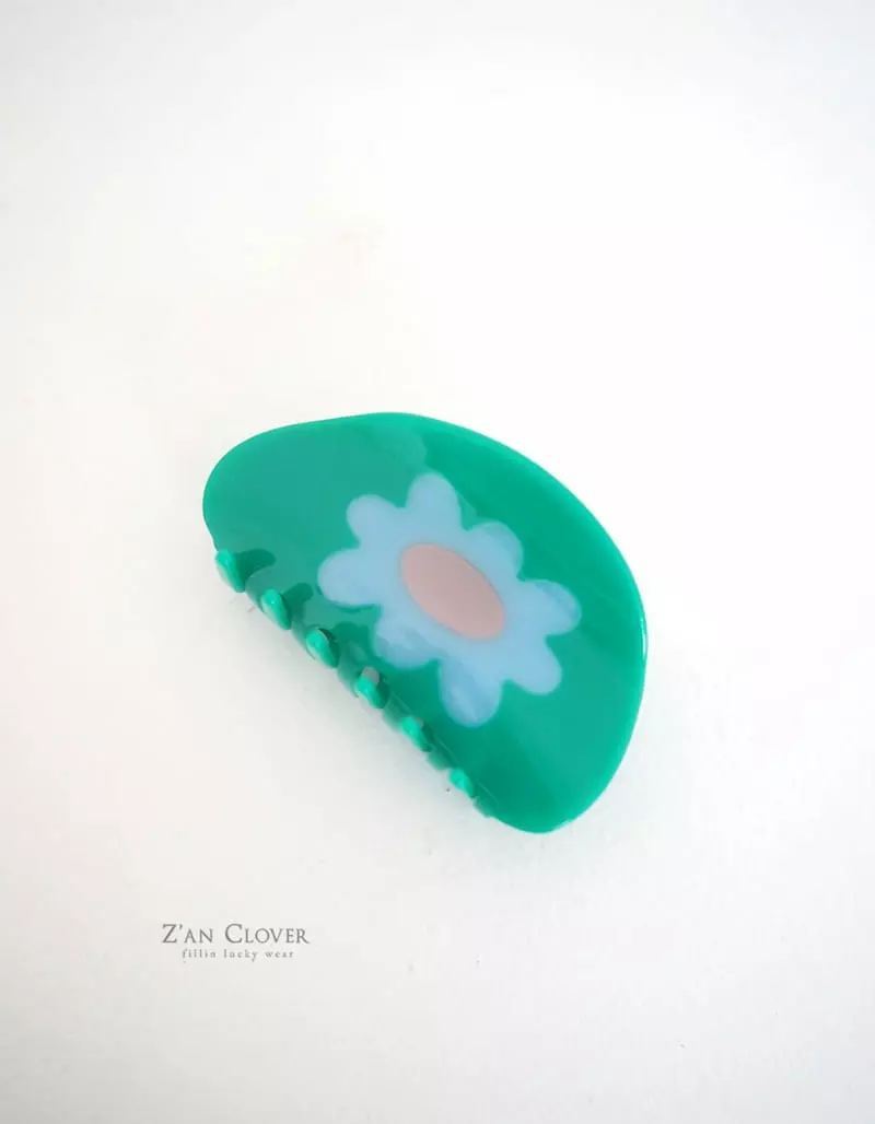 Zan Clover - Korean Children Fashion - #prettylittlegirls - Ceramics Flower Hairpin - 9