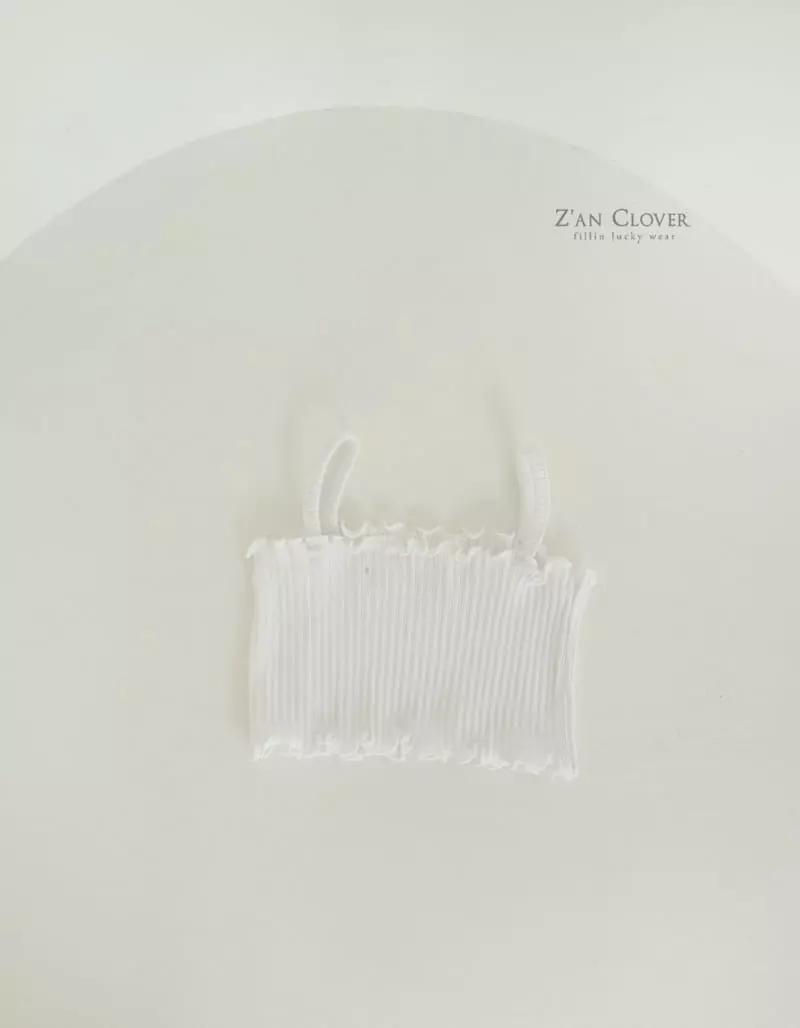 Zan Clover - Korean Children Fashion - #todddlerfashion - Rib Crop Top - 5