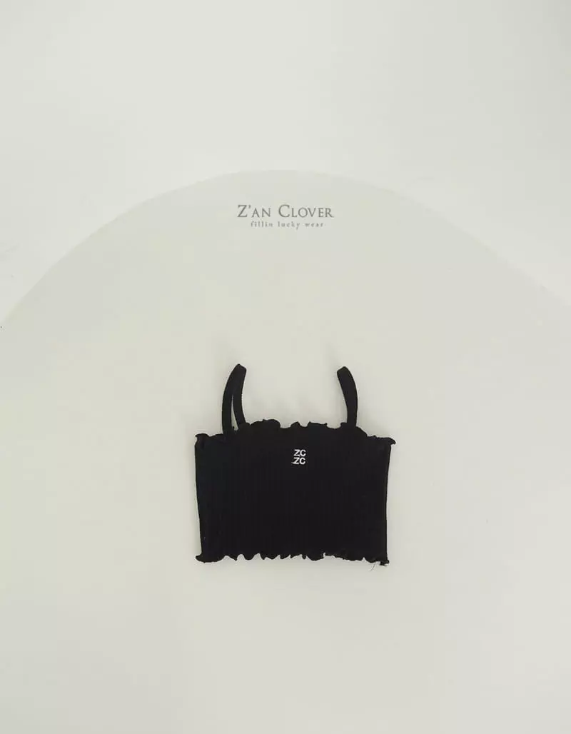 Zan Clover - Korean Children Fashion - #toddlerclothing - Rib Crop Top - 6