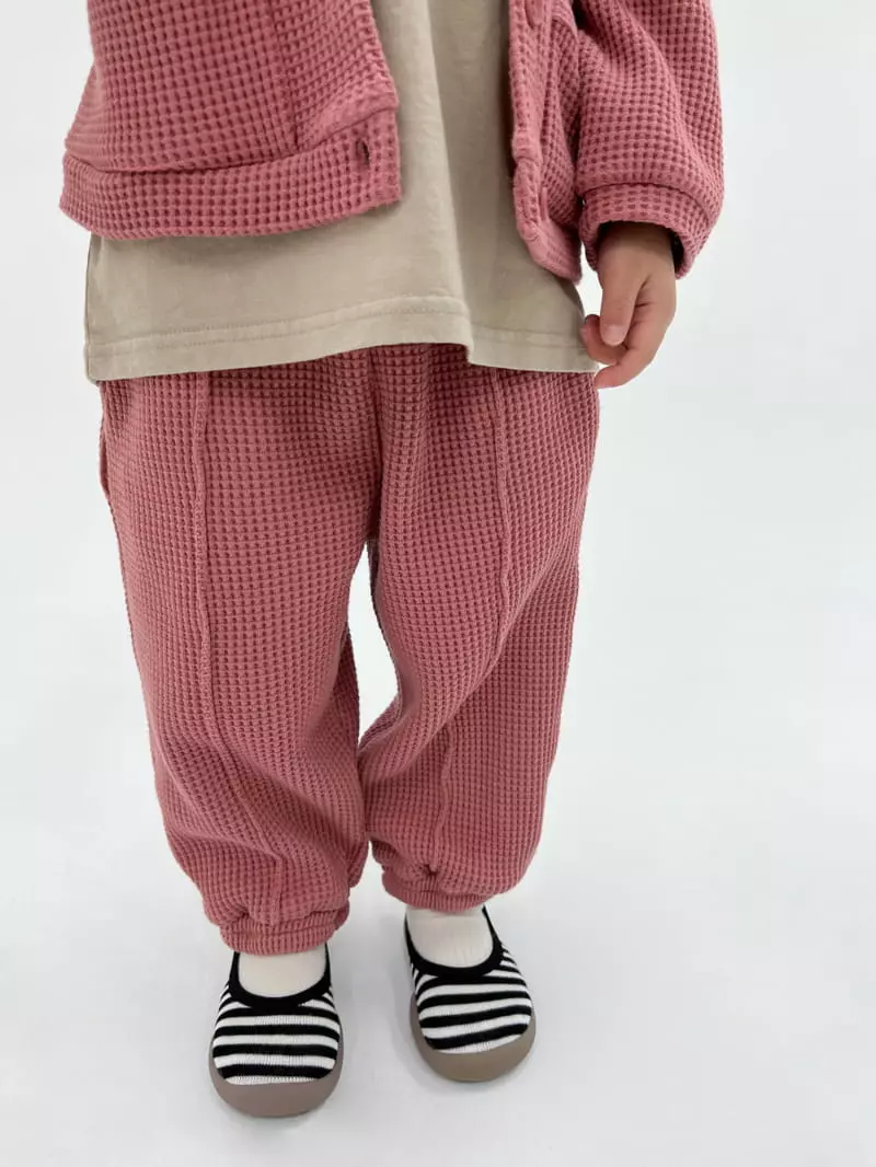 a-Market - Korean Children Fashion - #childofig - Waffle Pants - 7