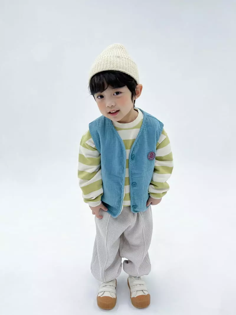 a-Market - Korean Children Fashion - #childofig - Circle Vest - 7