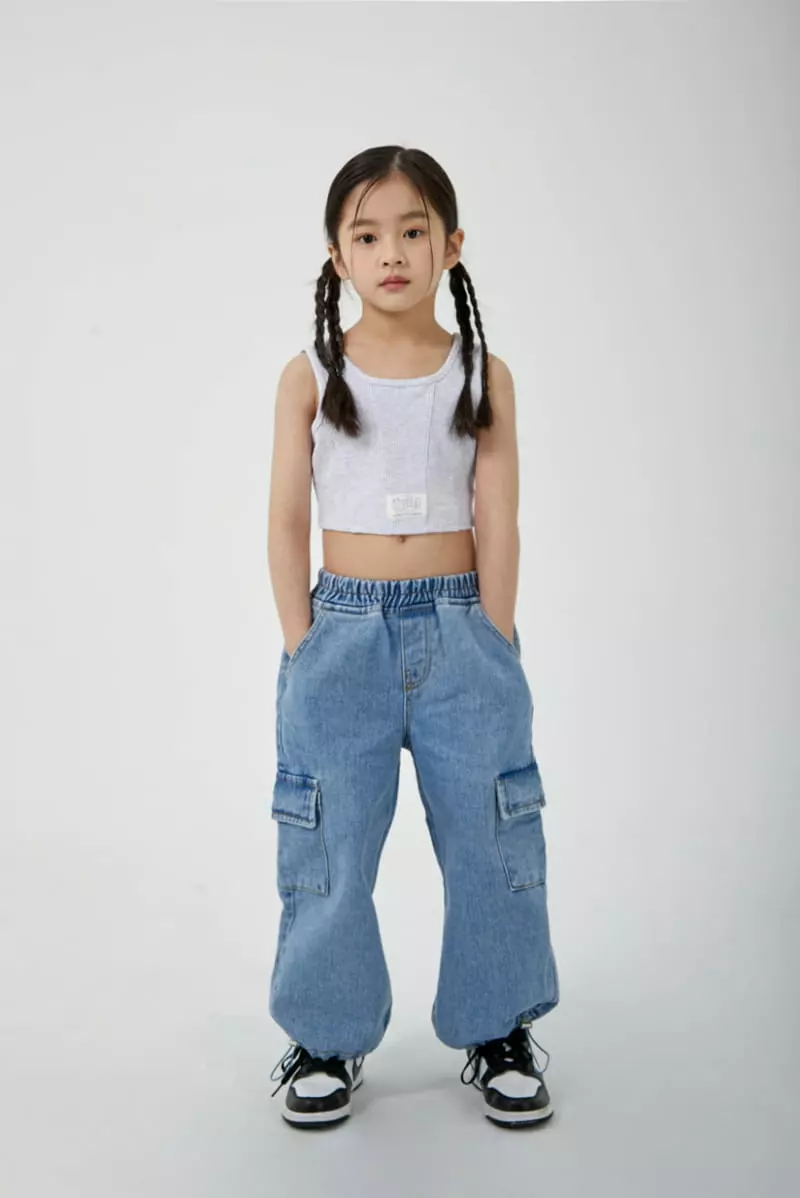 a-Market - Korean Children Fashion - #childrensboutique - Crop Sleeveless
