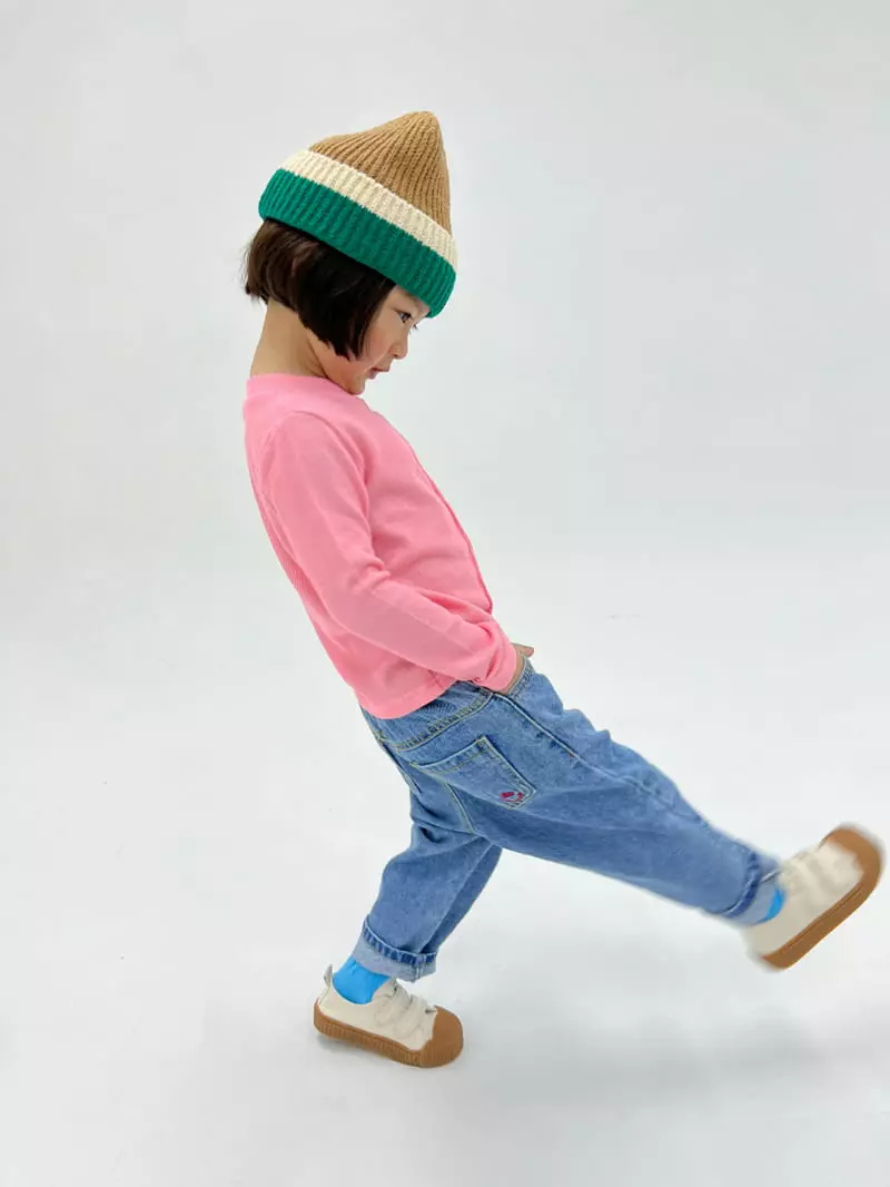 a-Market - Korean Children Fashion - #designkidswear - Baggy Jeans - 3