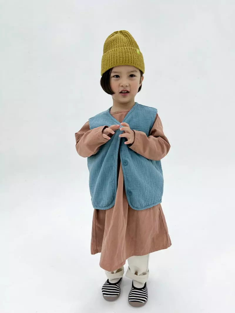 a-Market - Korean Children Fashion - #discoveringself - Circle Vest - 11