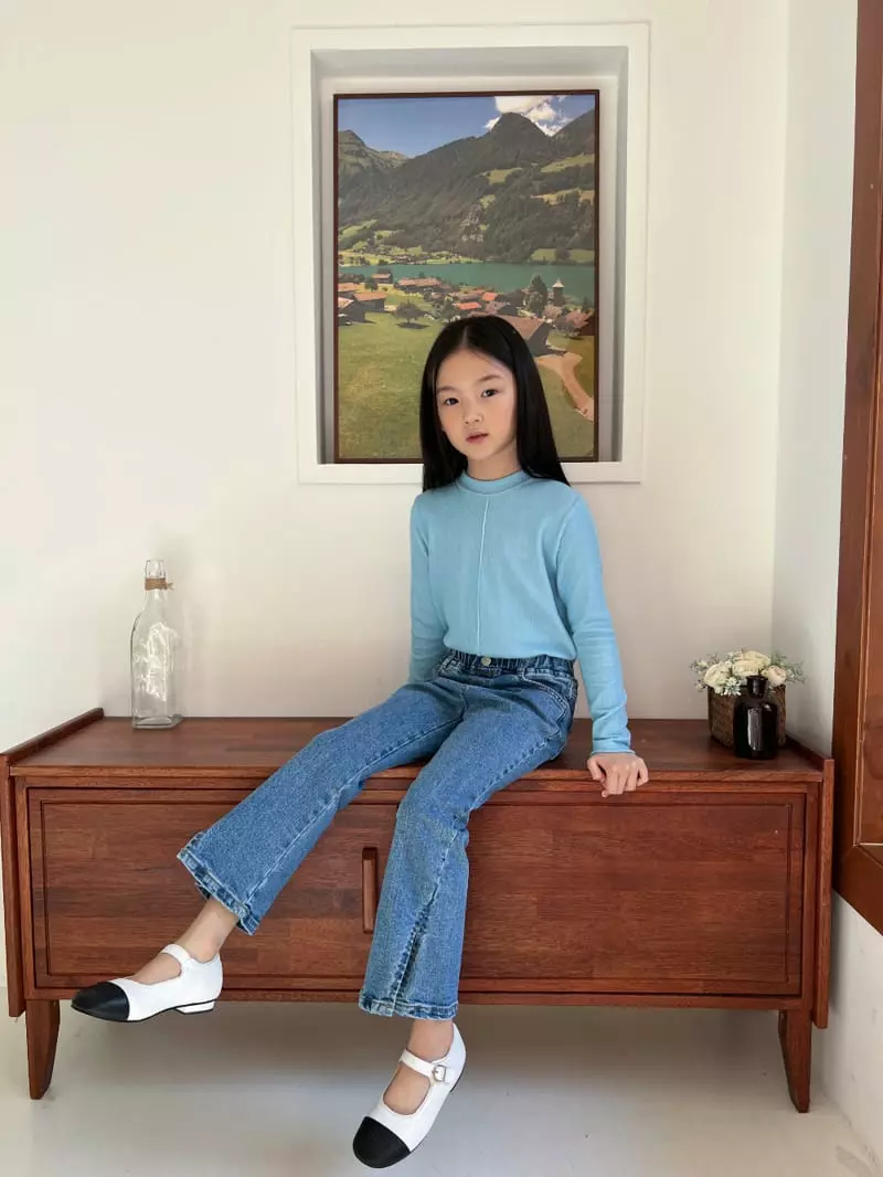 a-Market - Korean Children Fashion - #discoveringself - Pintuck Sticky Tee - 2