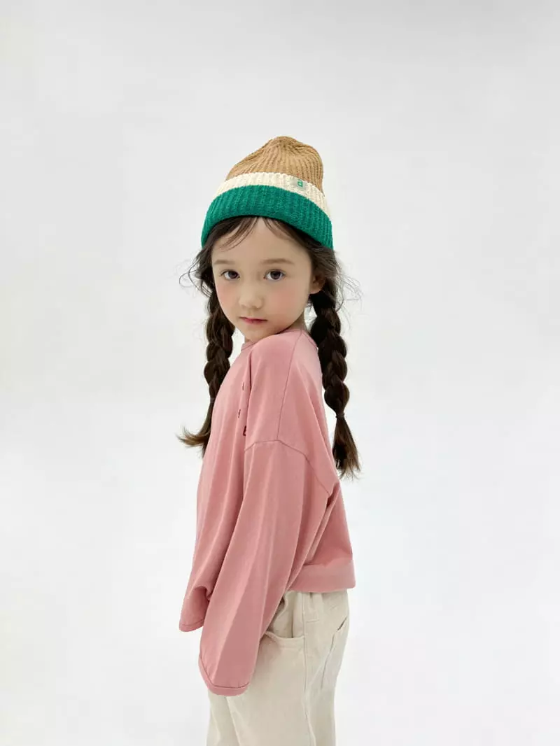 a-Market - Korean Children Fashion - #fashionkids - Piping Tee - 9
