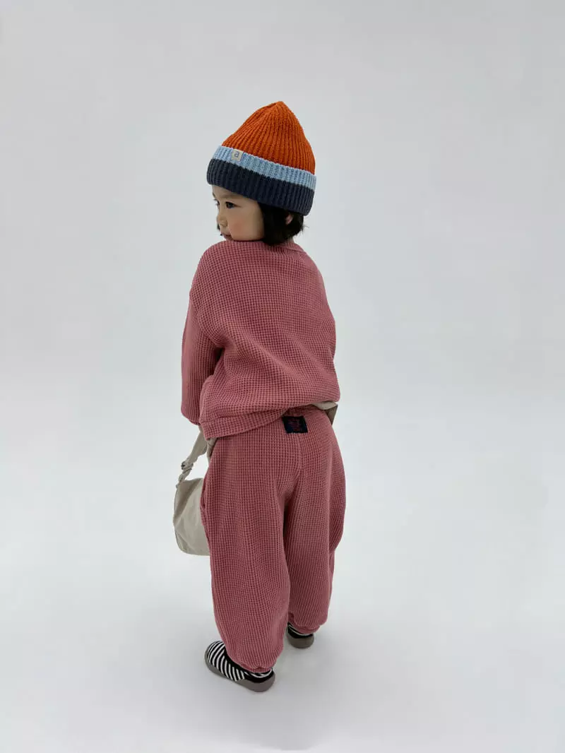 a-Market - Korean Children Fashion - #fashionkids - Waffle Pants - 11