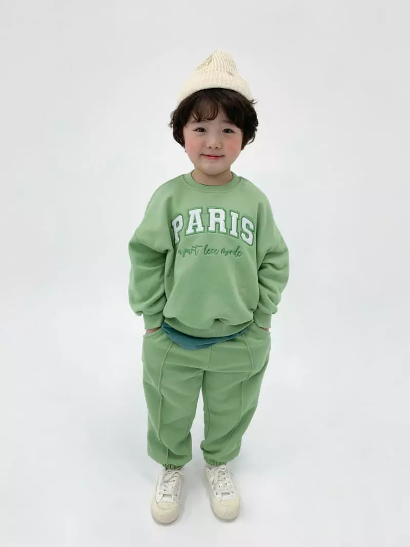 a-Market - Korean Children Fashion - #fashionkids - Paris Sweatshirt - 11