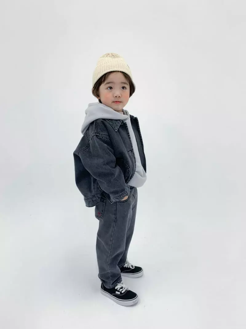 a-Market - Korean Children Fashion - #fashionkids - A Dneim Jacket - 4
