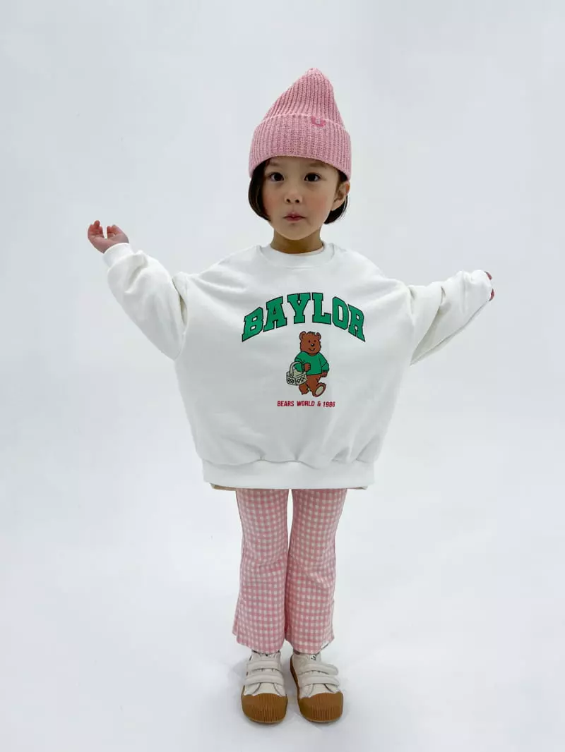 a-Market - Korean Children Fashion - #kidsstore - Bear Sweatshirt - 12