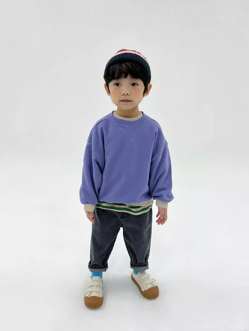 a-Market - Korean Children Fashion - #kidzfashiontrend - Color Sweatshirt - 6