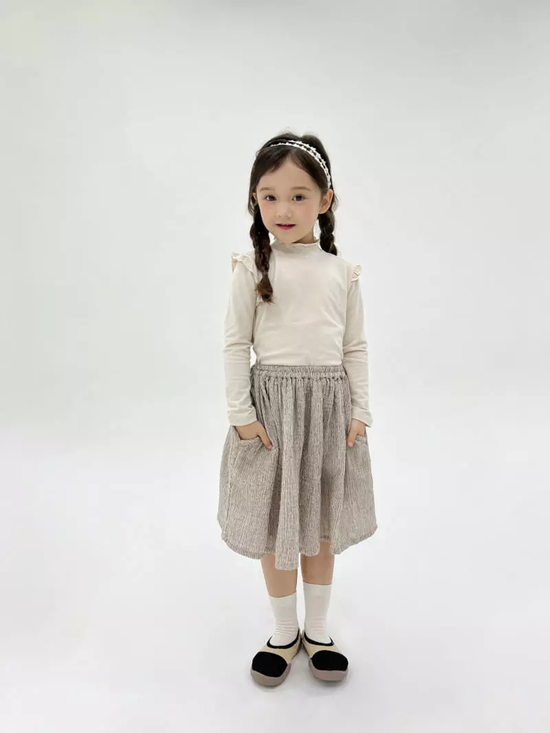 a-Market - Korean Children Fashion - #littlefashionista - Basic Skirt - 9