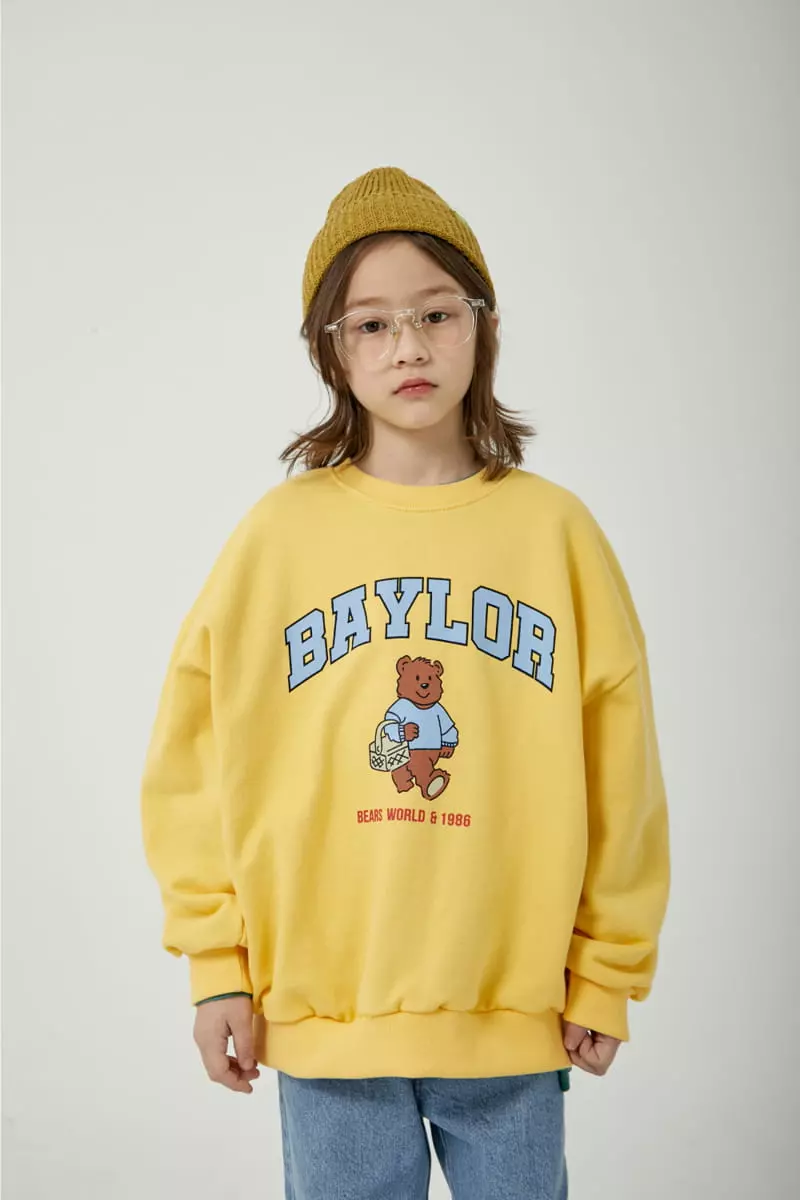 a-Market - Korean Children Fashion - #littlefashionista - Bear Sweatshirt