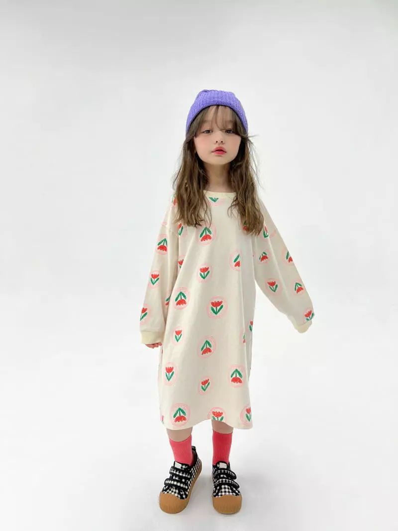 a-Market - Korean Children Fashion - #minifashionista - Tulip One-piece - 12