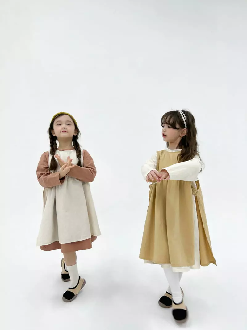 a-Market - Korean Children Fashion - #prettylittlegirls - Sleeveless One-piece - 10