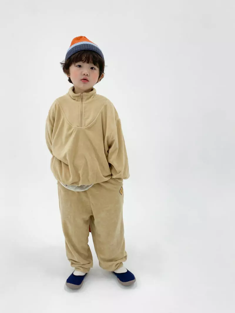 a-Market - Korean Children Fashion - #todddlerfashion - Terry Pants - 6