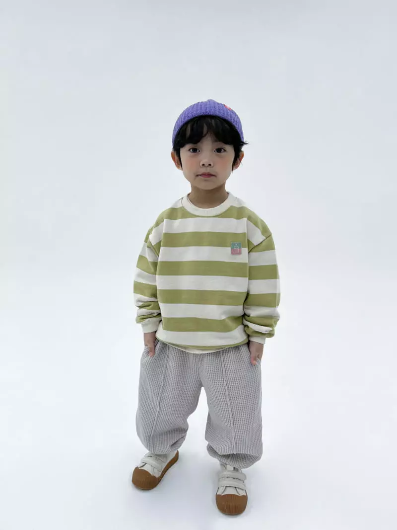 a-Market - Korean Children Fashion - #prettylittlegirls - Waffle Pants - 4
