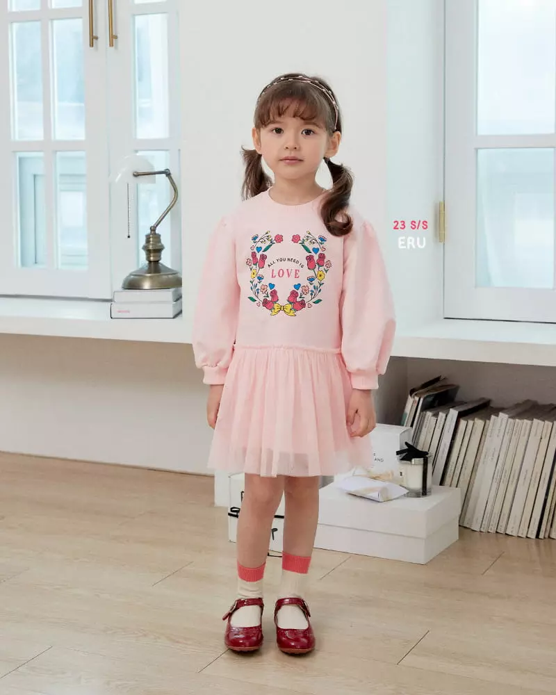 e.ru - Korean Children Fashion - #childofig - Love One-piece - 2