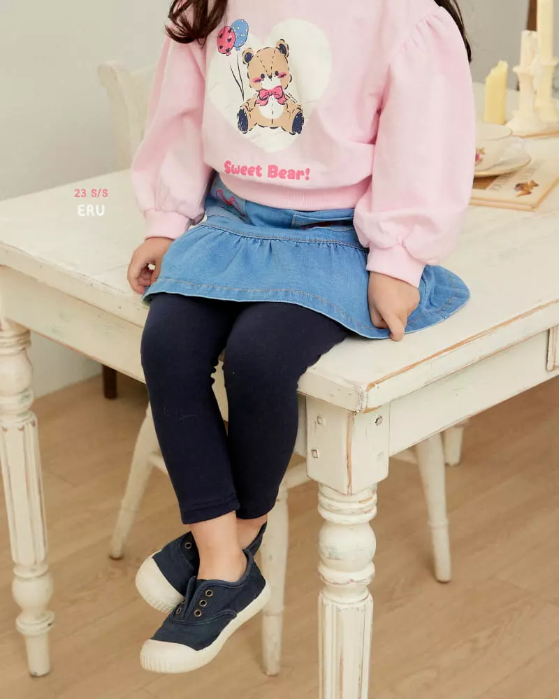 e.ru - Korean Children Fashion - #fashionkids - Heart Bear Tee - 10