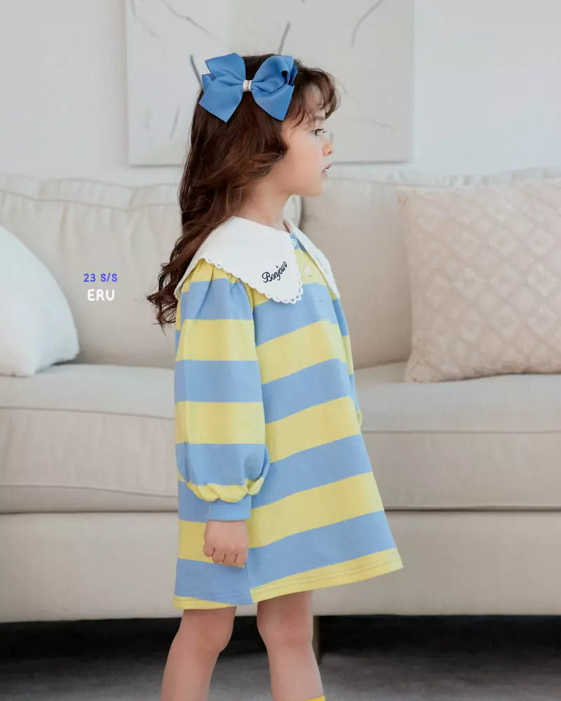 e.ru - Korean Children Fashion - #minifashionista - Big Collar One-piece - 12