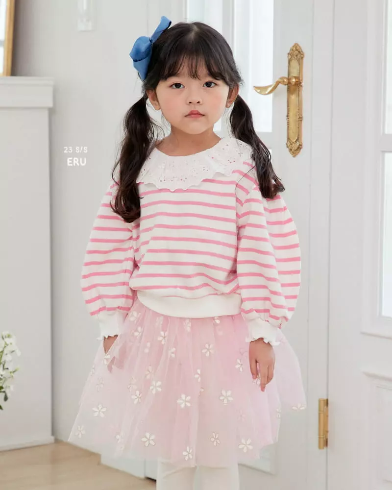 e.ru - Korean Children Fashion - #stylishchildhood - Flower Skirt Leggings