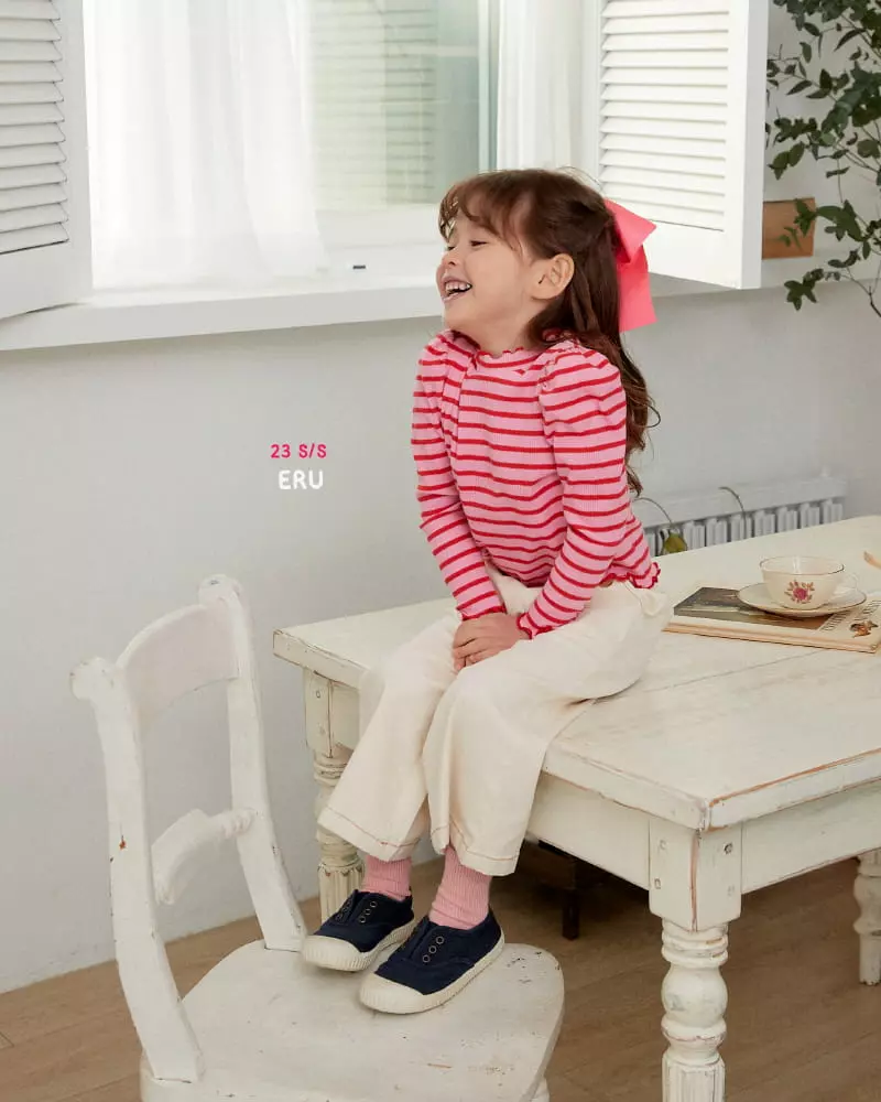 e.ru - Korean Children Fashion - #toddlerclothing - Luna Wide Pants - 3