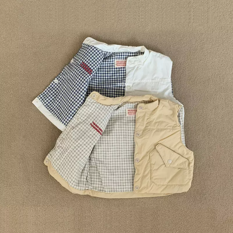 go;u - Korean Baby Fashion - #babyboutiqueclothing - Bebe Pong Dang Vest