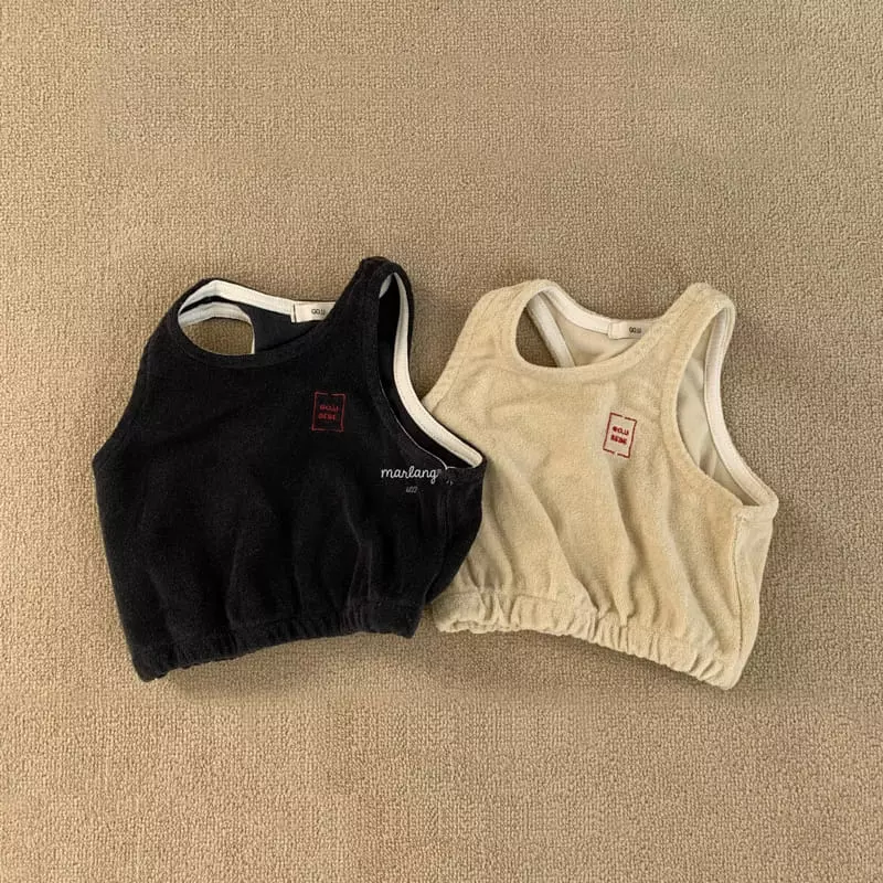 go;u - Korean Baby Fashion - #babyoninstagram - Bebe Baby Squirrel Sleeveless