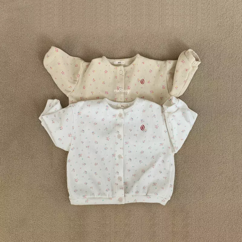 go;u - Korean Baby Fashion - #babyootd - Bebe Nari Cardigan