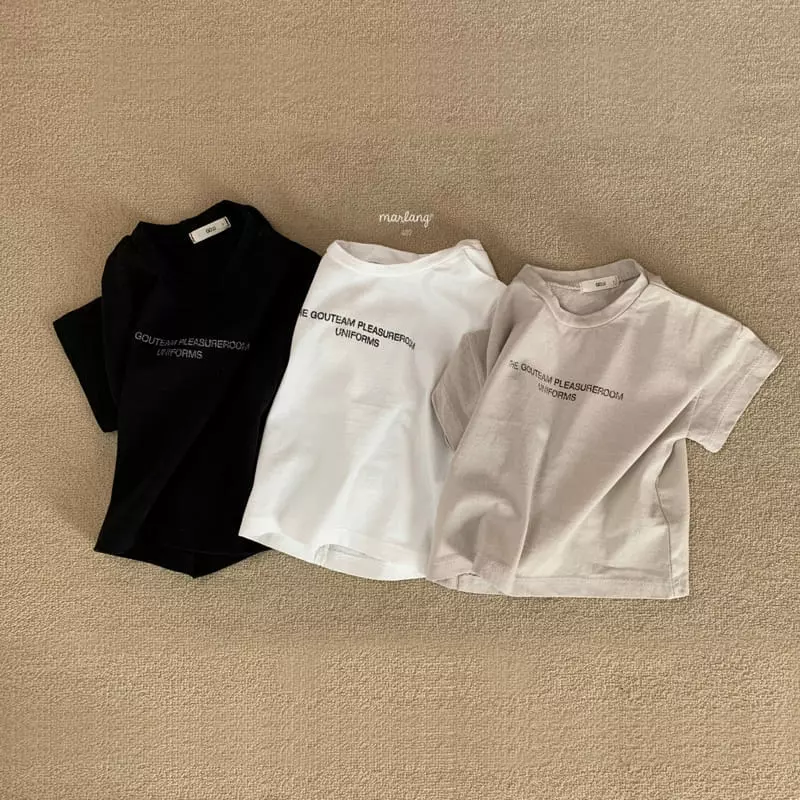 go;u - Korean Baby Fashion - #babyootd - Bebe Single Bungle Tee