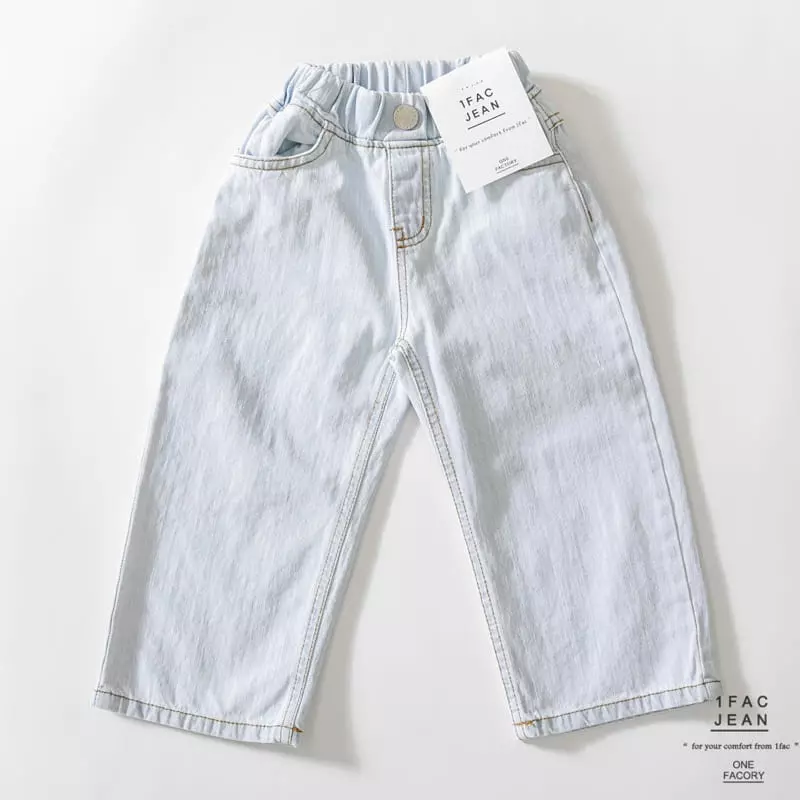 1 Fac - Korean Children Fashion - #Kfashion4kids - Blue Jeans
