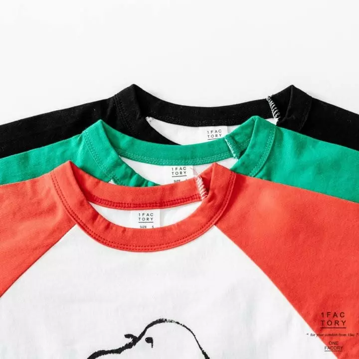 1 Fac - Korean Children Fashion - #Kfashion4kids - Snoo Raglan Tee - 8