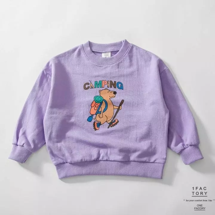 1 Fac - Korean Children Fashion - #kidzfashiontrend - Camping Sweatshirt - 4