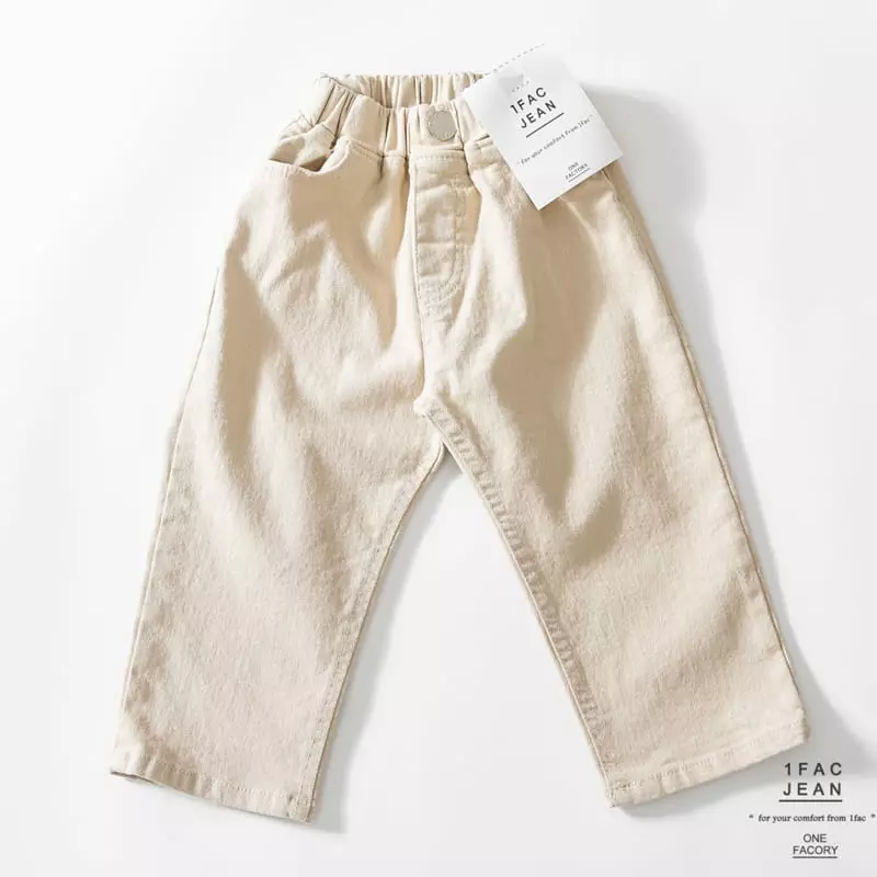 1 Fac - Korean Children Fashion - #childofig - One Wash Pants - 2