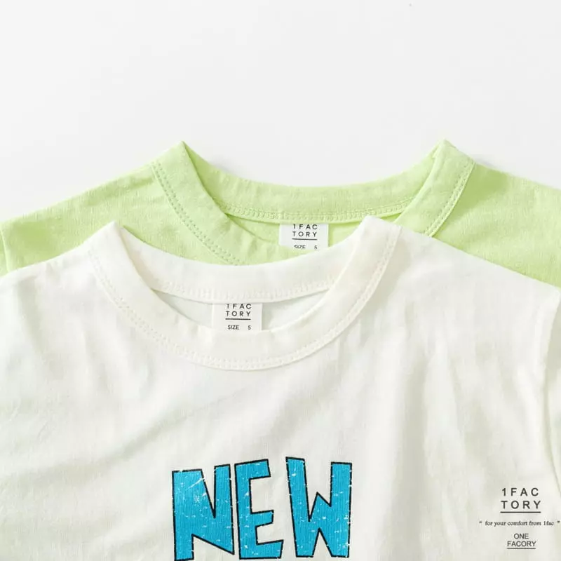 1 Fac - Korean Children Fashion - #childofig - Neon New York City Tee - 5