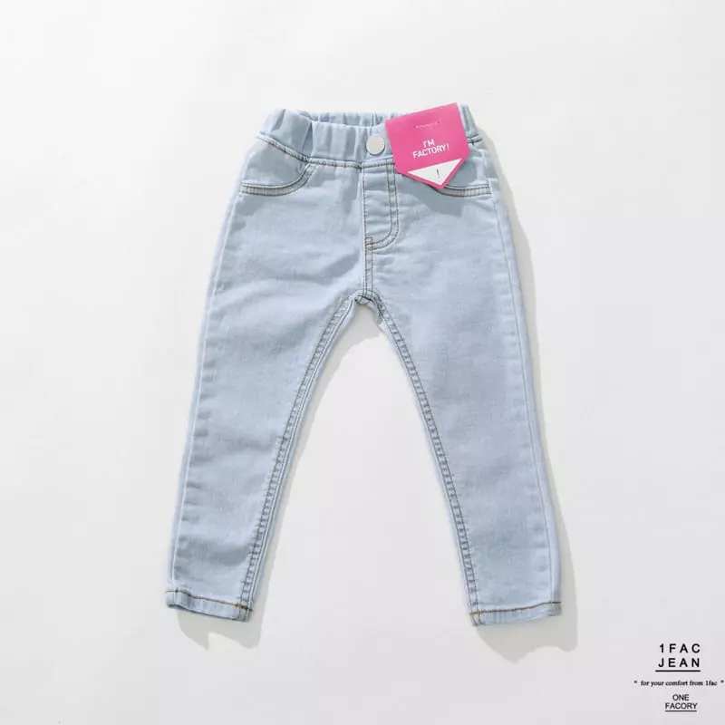 1 Fac - Korean Children Fashion - #childrensboutique - Dailt Denim Leggings - 5