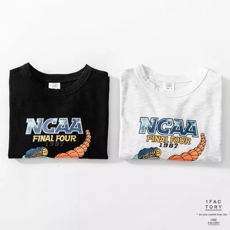 1 Fac - Korean Children Fashion - #designkidswear - NCAA Tee - 10