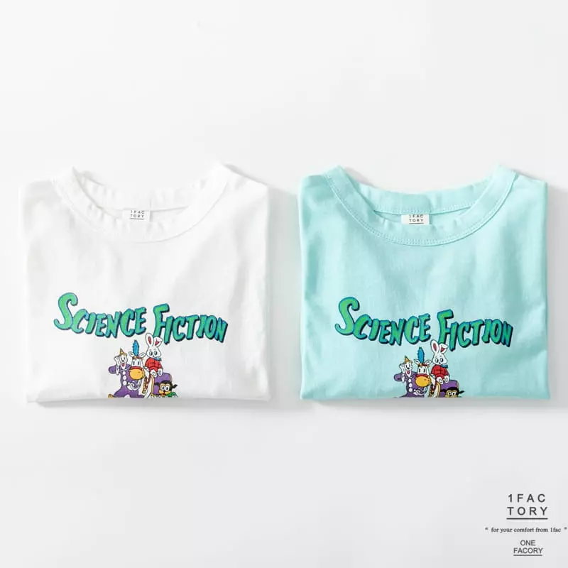1 Fac - Korean Children Fashion - #designkidswear - Science Tee - 10
