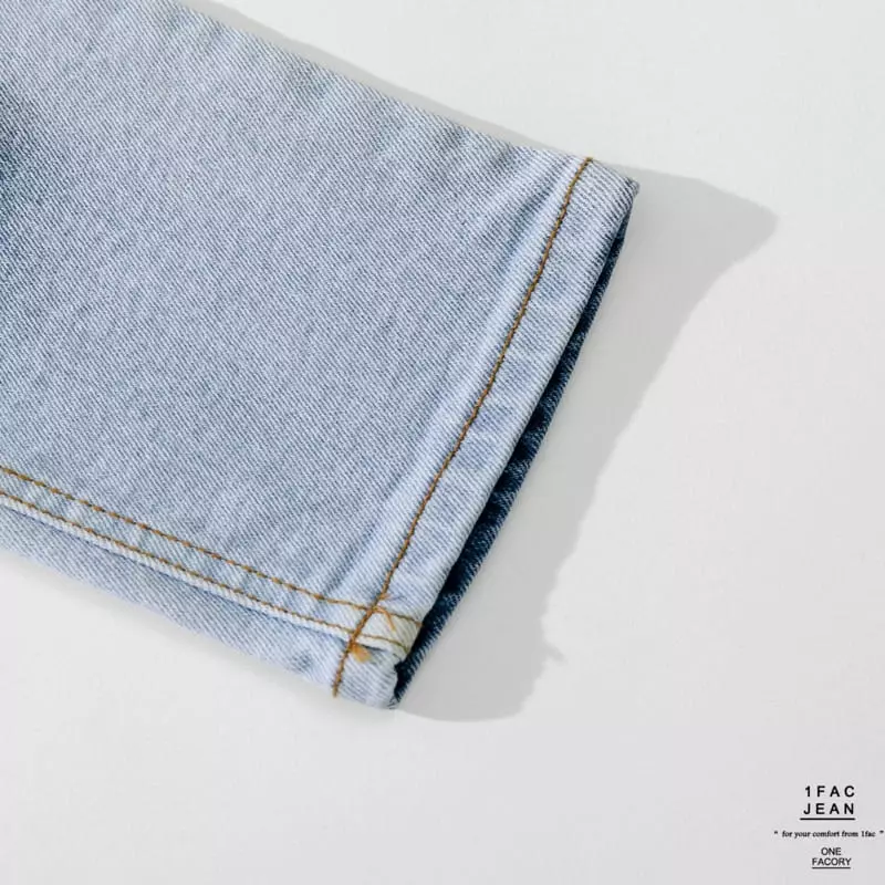 1 Fac - Korean Children Fashion - #discoveringself - Brush Jeans - 2