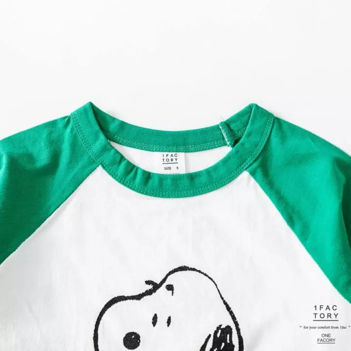 1 Fac - Korean Children Fashion - #discoveringself - Snoo Raglan Tee - 3