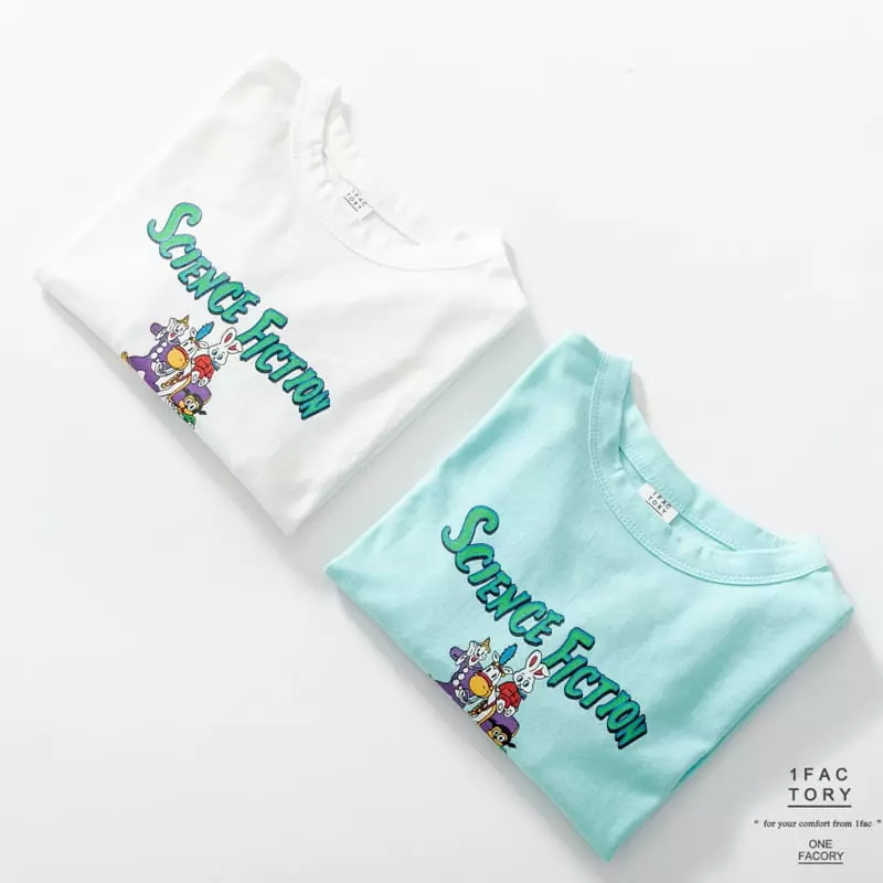 1 Fac - Korean Children Fashion - #discoveringself - Science Tee - 11
