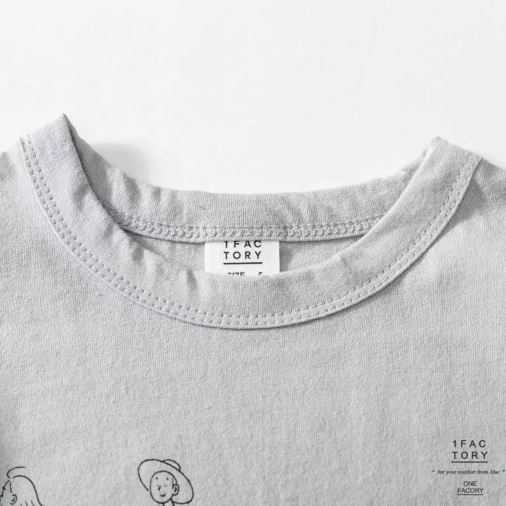 1 Fac - Korean Children Fashion - #fashionkids - Seasons Tee - 3