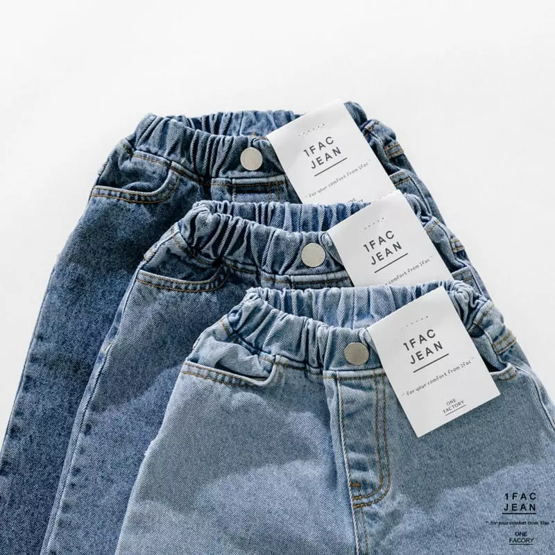 1 Fac - Korean Children Fashion - #kidsshorts - Shower Jeans